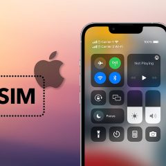What is an eSIM and how does it work on iPhone?